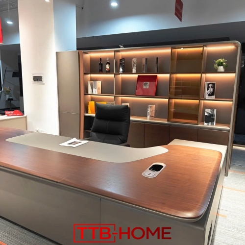 Bàn làm việc giám đốc + trưởng phòng BLVGD26